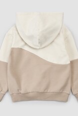 miles the label L/S Hooded Sweatshirt Beige