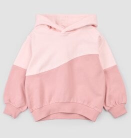 miles the label Pink L/S Hooded Sweatshirt