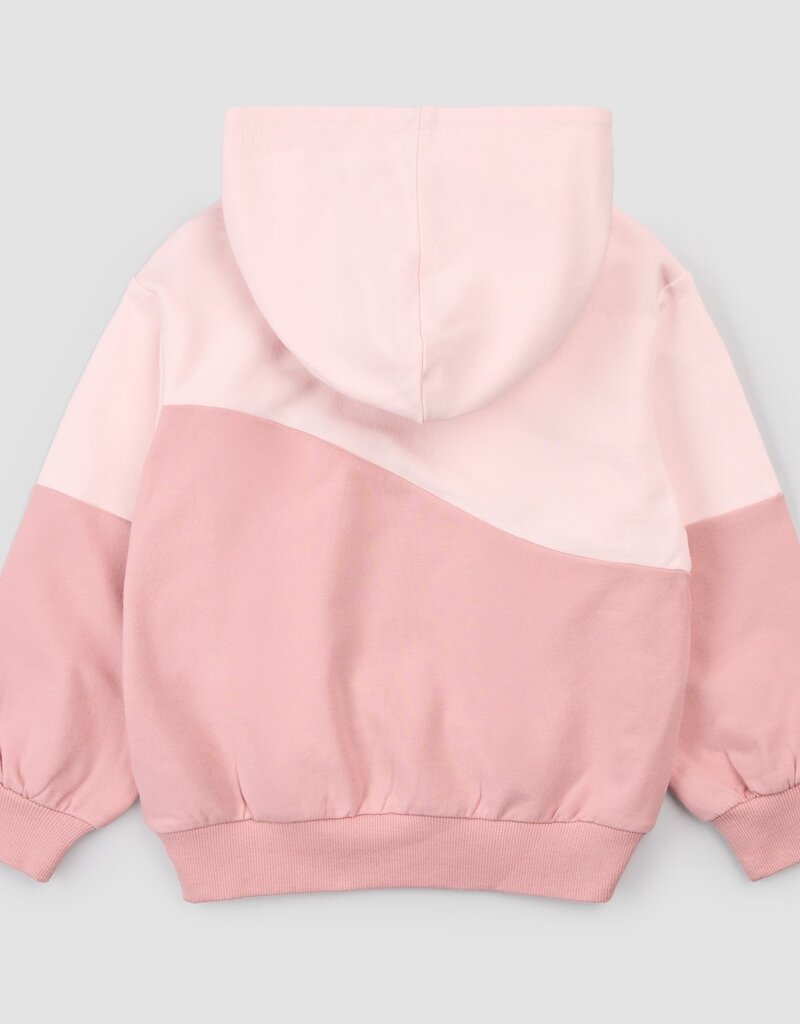 miles the label Pink L/S Hooded Sweatshirt