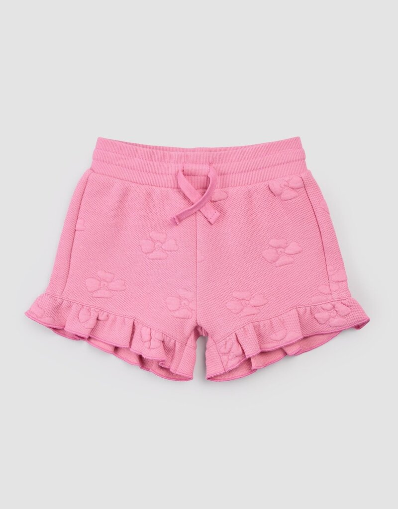 miles the label Dk Pink Knit Shorts