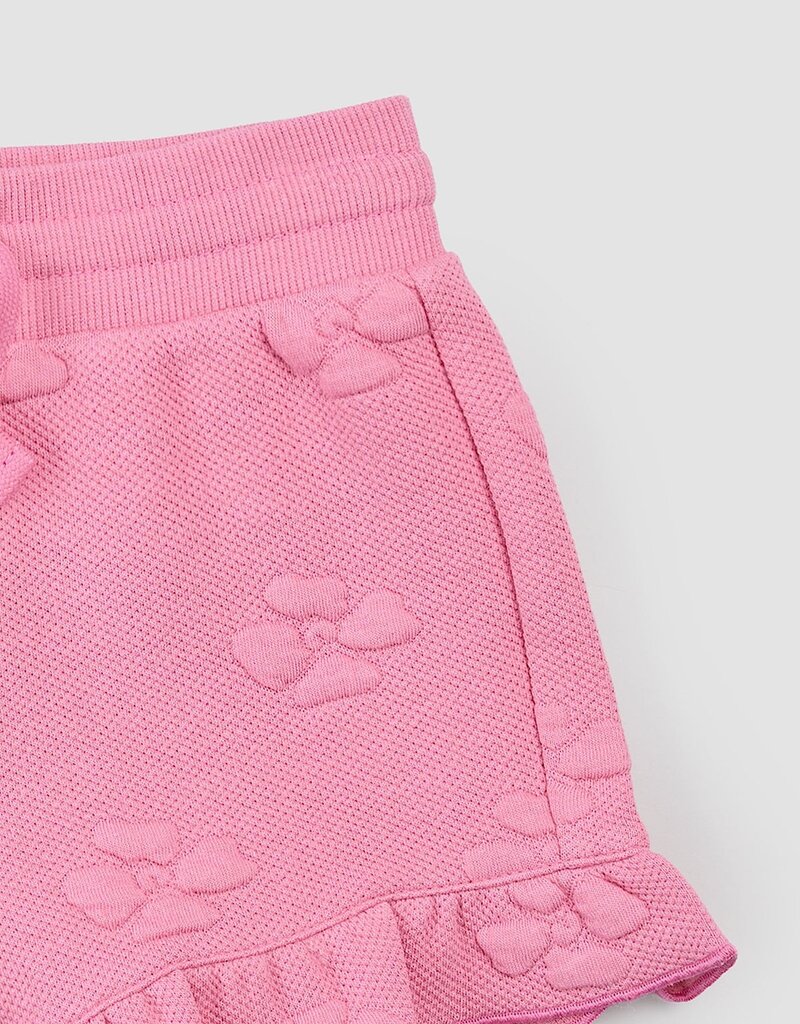 miles the label Dk Pink Knit Shorts