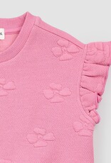 miles the label Dk Pink S/S Knit Top