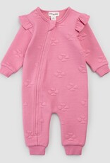 miles the label Dk Pink L/S Coverall