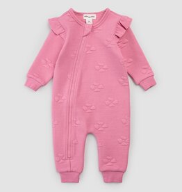 miles the label Dk Pink L/S Coverall