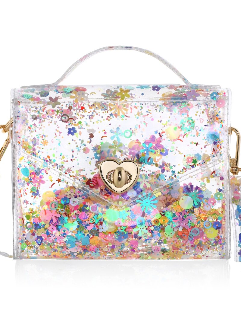 Carrying Kind Gussie Multi Sparkle Purse