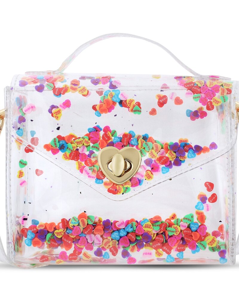 Carrying Kind Gussie Conversation Hearts Purse