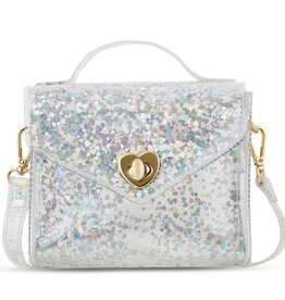 Gussie Silver Hearts Purse