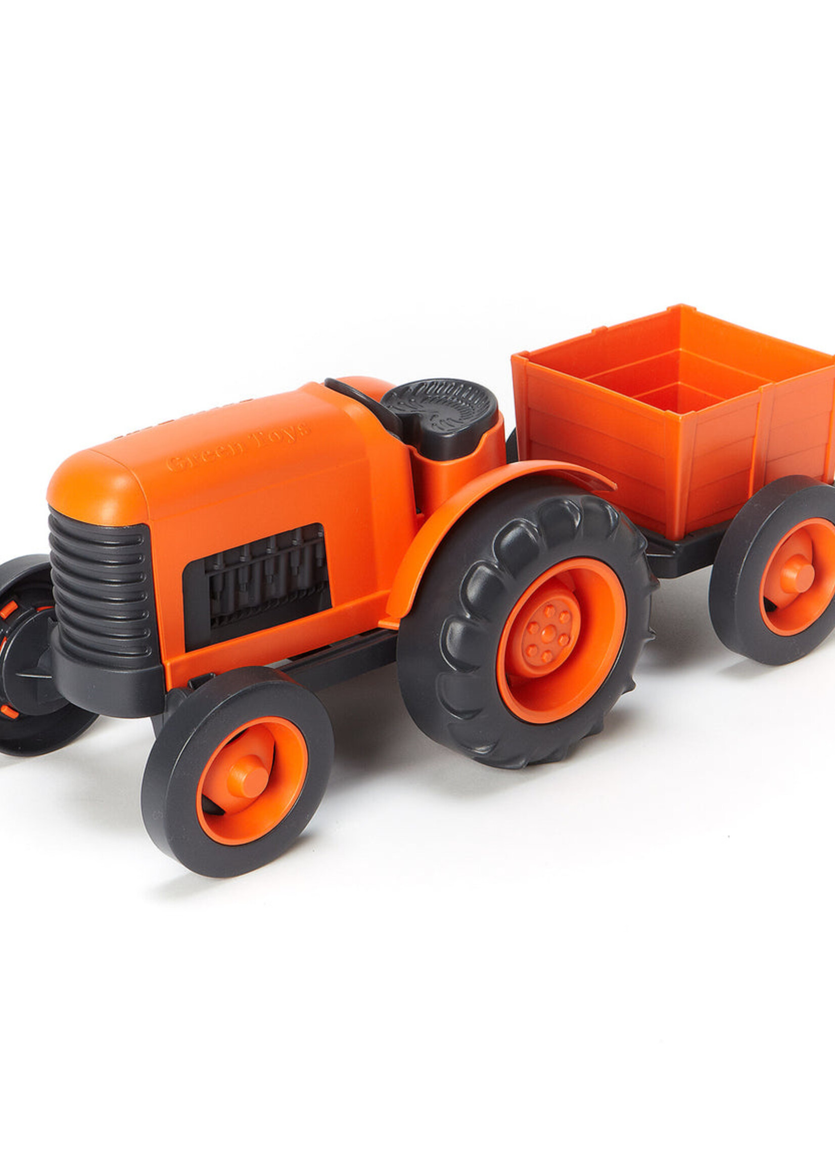 Green Toys Tractor - Orange