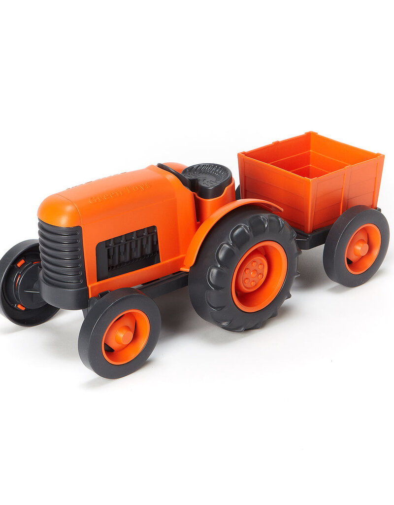 Green Toys Tractor - Orange