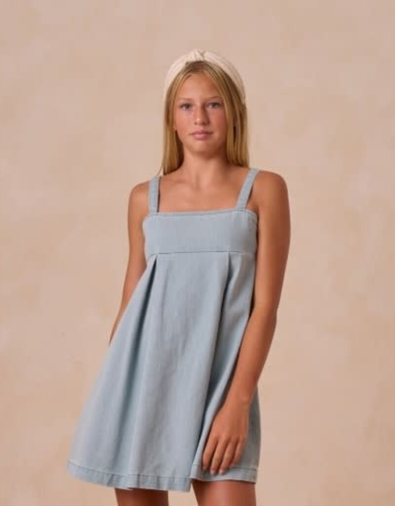 Rylee + Cru Inc. DENIM MINI DRESS | OCEAN