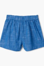 Hatley Kids Belted Chambray Paper Bag Shorts