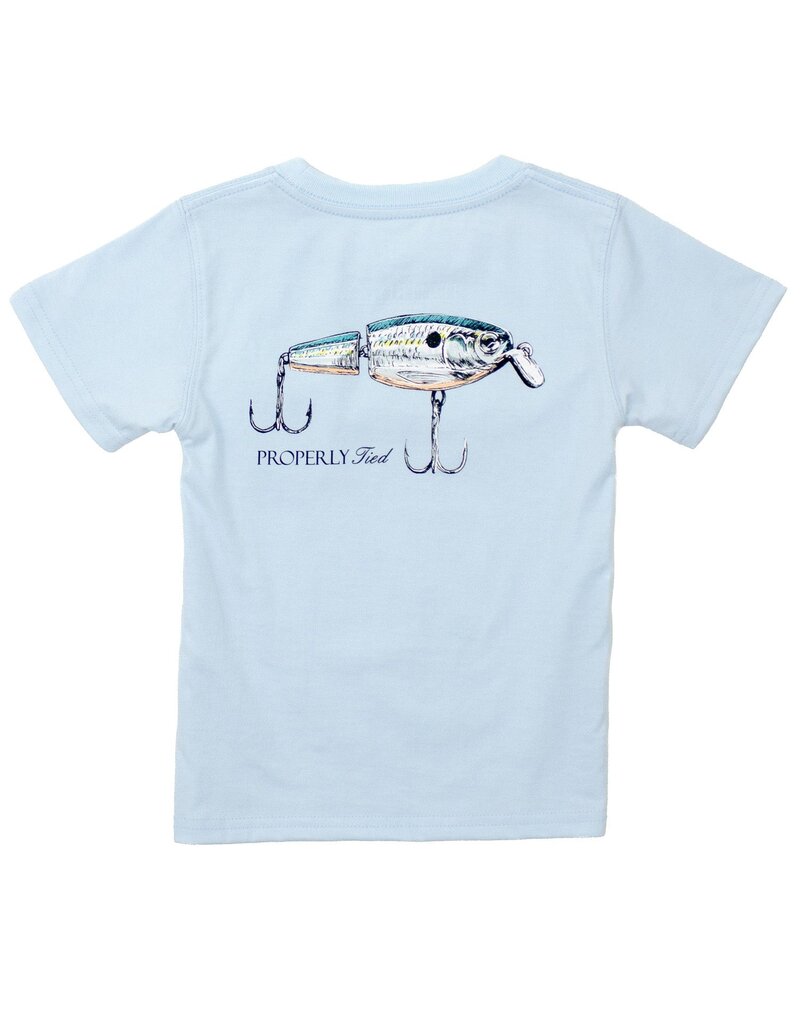 Properly Tied Swimbait S/S Periwinkle