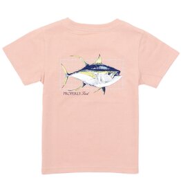 Properly Tied Tuna S/S Peach