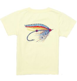 Properly Tied Let it Fly S/S Tee Light Yellow