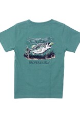 Properly Tied Set the Hook S/S Marine Green