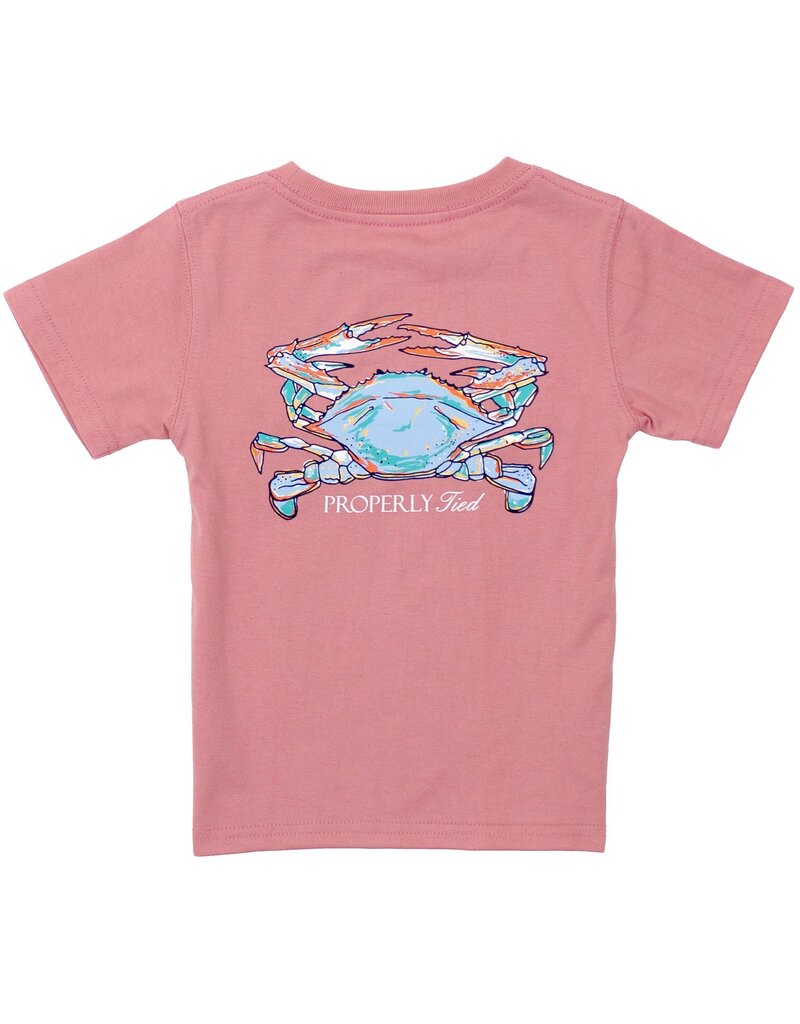 Properly Tied Claws Shop S/S Salmon