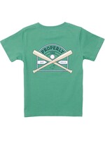Properly Tied SALE. Baseball Shield S/S Ivy
