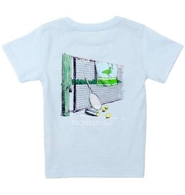 Properly Tied Courtside S/S Periwinkle