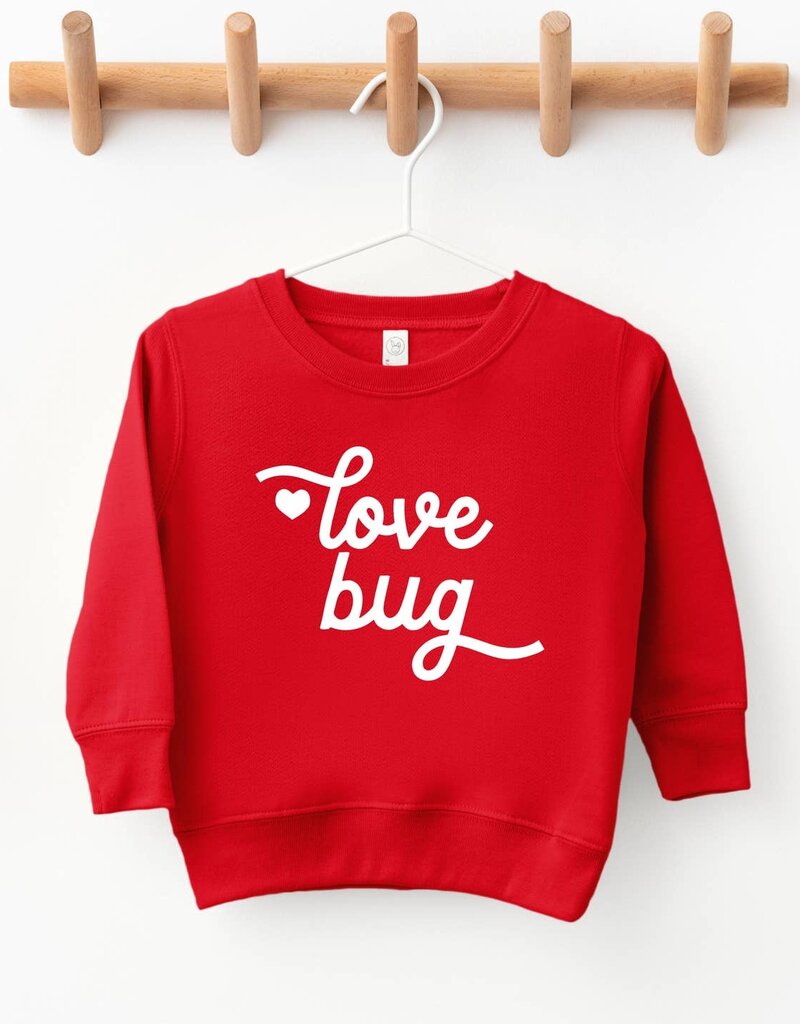 Benny & Ray Apparel Love Bug Valentines Sweatshirt