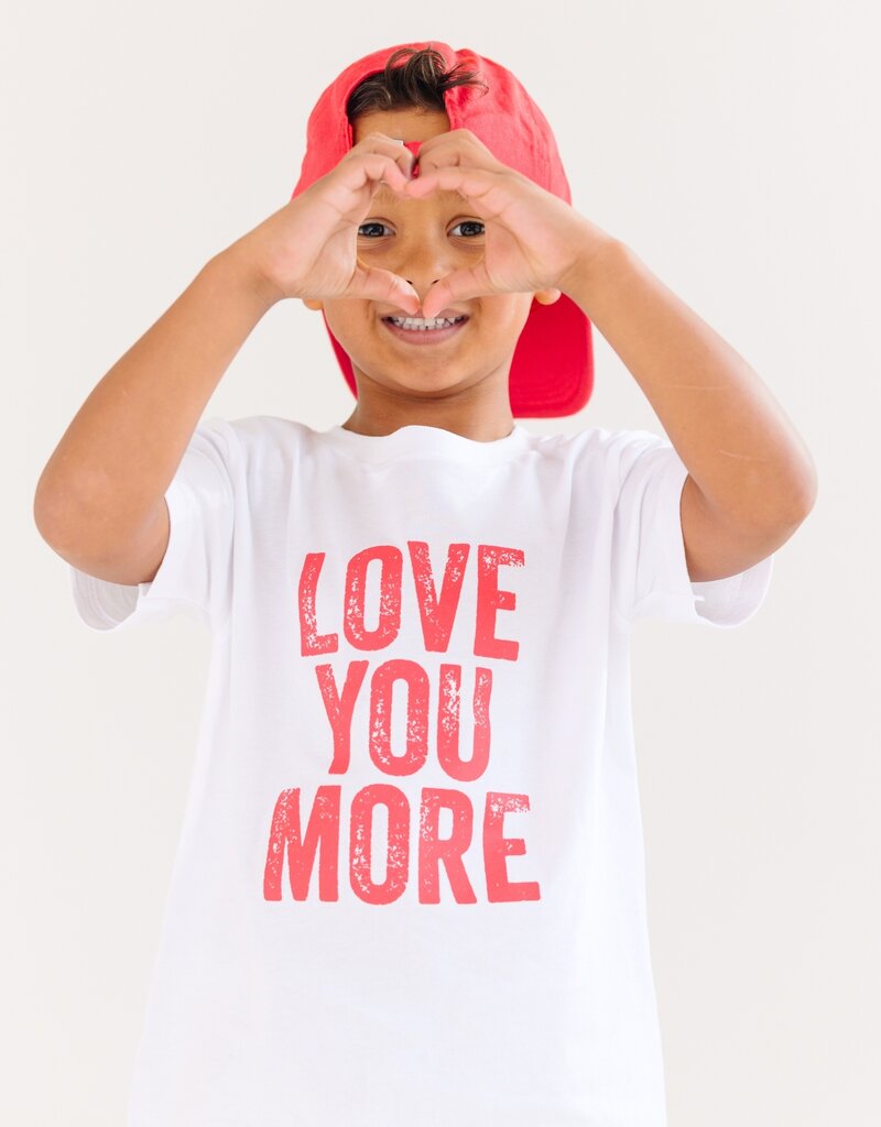 Benny & Ray Apparel Love You More Valentines S/S Tee
