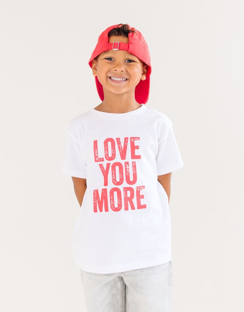 Benny & Ray Apparel Love You More Valentines S/S Tee