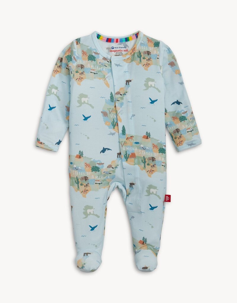 Magnetic Me America the Beautiful Modal Footie