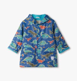 Hatley Kids Rain Coat Dino Party Snap