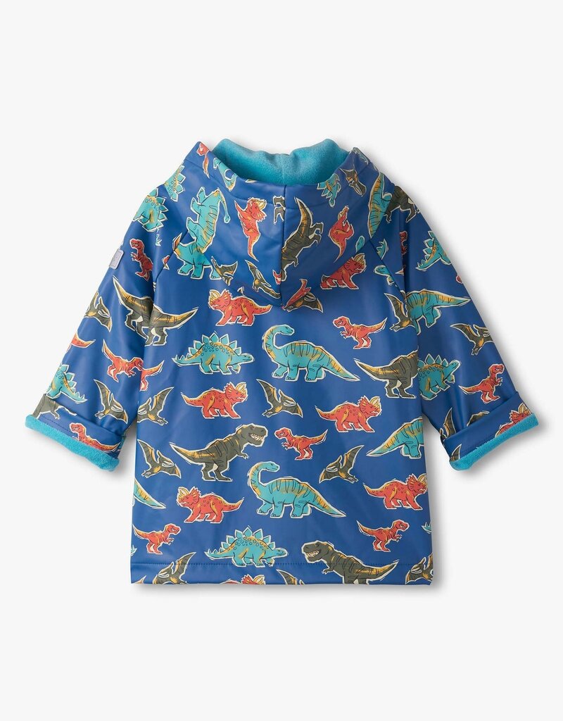 Hatley Kids Dino Party Snap Rain Coat