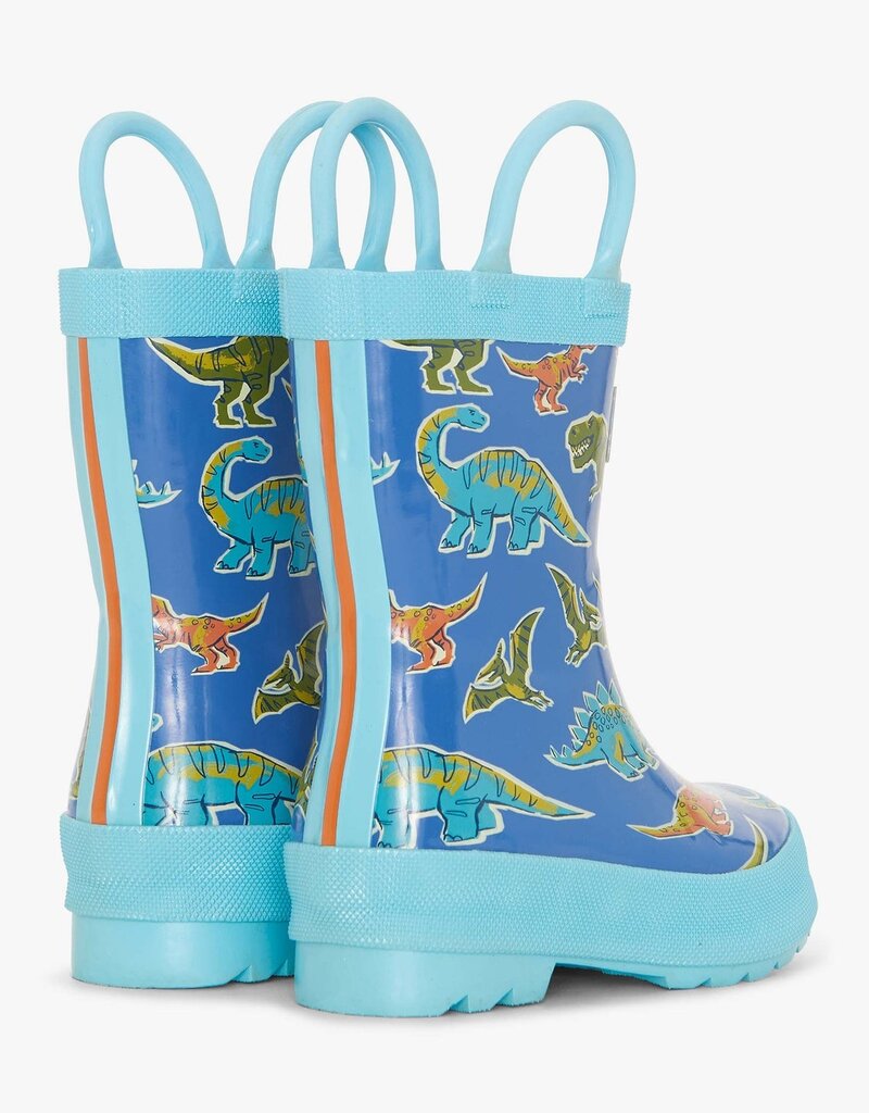 Hatley Kids Little Dinos Rain Boots w/Handles