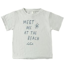 Rylee + Cru Inc. RAW EDGE TEE MEET ME AT THE BEACH