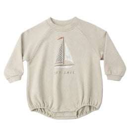 Rylee + Cru Inc. CREWNECK ROMPER SET SAIL