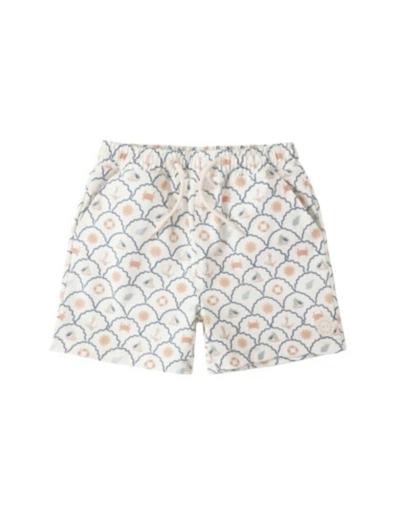 Rylee + Cru Inc. BOARDSHORT NAUTICAL IVORY