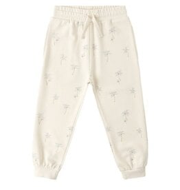 Rylee + Cru LLC SALE JOGGER SWEATPANT PALMS NATURAL