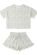 Rylee + Cru Inc. MOSIE SET BLUE DITSY IVORY