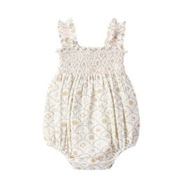 Rylee + Cru Inc. JULIA ROMPER NAUTICAL IVORY