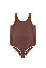 Rylee + Cru Inc. MOXIE ONE-PIECE CHOCOLATE