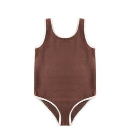 Rylee + Cru Inc. MOXIE ONE-PIECE CHOCOLATE