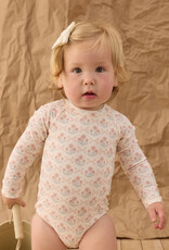 Rylee + Cru Inc. DELPHINE RASHGUARD ONE-PIECE BLOSSOM