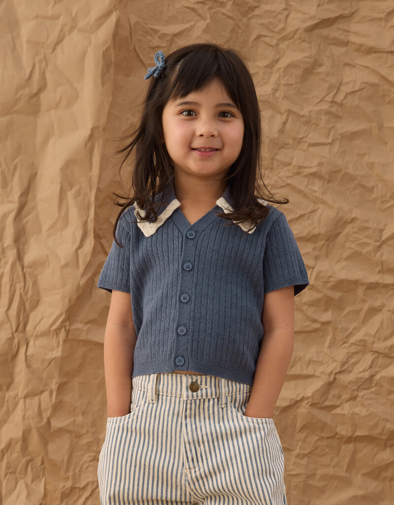 Rylee + Cru Inc. SLOANE KNIT TOP MARINE