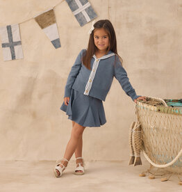Rylee + Cru Inc. SAILOR CARDIGAN MARINE