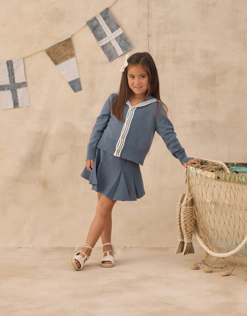 Rylee + Cru Inc. SAILOR CARDIGAN MARINE