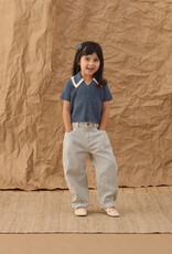 Rylee + Cru Inc. BARREL PANT RAILROAD STRIPE