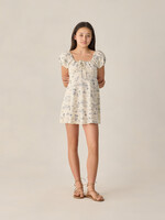 Rylee + Cru LLC SALE. TEEN IVY DRESS OCEAN TOILE NATURAL