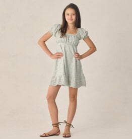 Rylee + Cru LLC SALE TEEN LIV DRESS SEAFOAM