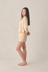 Rylee + Cru Inc. TEEN KARLI SET BUTTERSCOTCH GRID