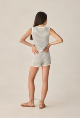 Rylee + Cru LLC TEEN KNIT VEST SET MARINE STRIPE