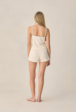 Rylee + Cru Inc. TEEN POINTELLE LOUNGE SET IVORY