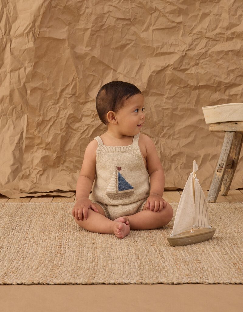 Rylee + Cru Inc. FISHER ROMPER SAILBOAT
