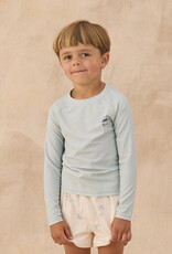 Rylee + Cru Inc. LONG SLEEVE RASHGUARD SEAFOAM