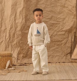 Rylee + Cru Inc. ASPEN SWEATER SAILBOAT PEBBLE